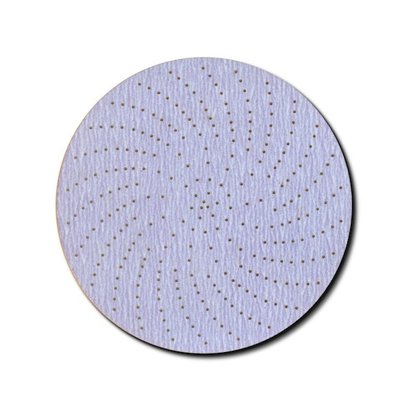 3M 01810 500 Grit Purple Clean Sanding Abrasive Disc 6 in