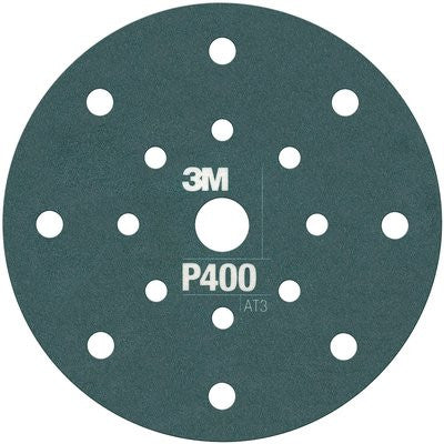 3M 34800 400 Grit Hookit Flexible Flexible Abrasive Disc 6 in