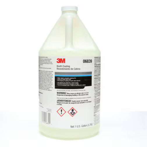 3M 06839 Booth Coating Spray Booth Coating 1 Gallon