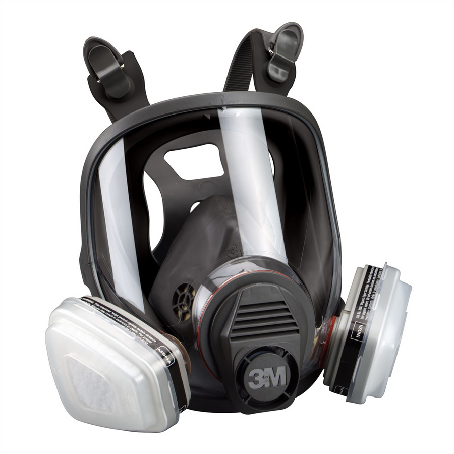 3M 07162 Full Facepiece Respirator Full Face Respirator Medium