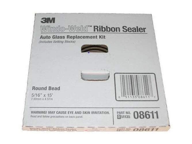 3M 08611 Wind-Weld Ribbon Seam Sealer 5/16 in x 15 ft