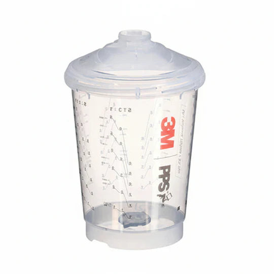 3M 26262 PPS 2.0 PPS Vented Spray Cup Kit — Midi 400 mL / 13.5 oz, 200 micron filter