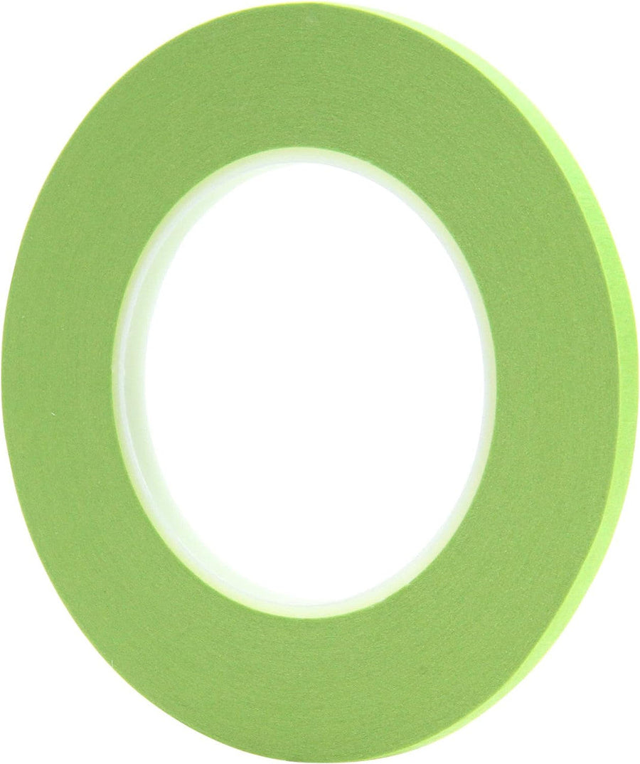 3M 26344 233+ Performance Green Masking Tape Performance Masking Tape 1/4 in / 6mm x 55m