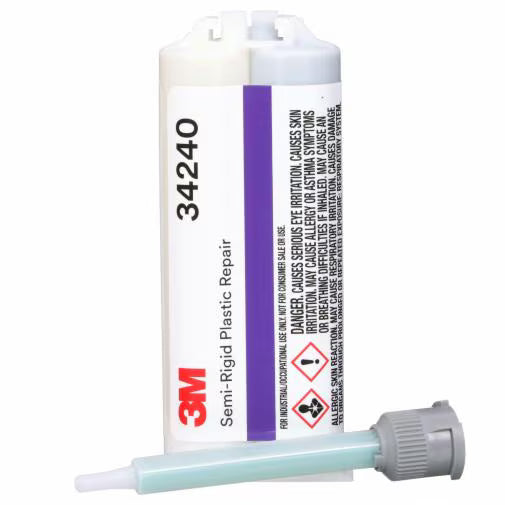 3M 34240 Automix Semi-Rigid Plastic Repair Adhesive 50 mL