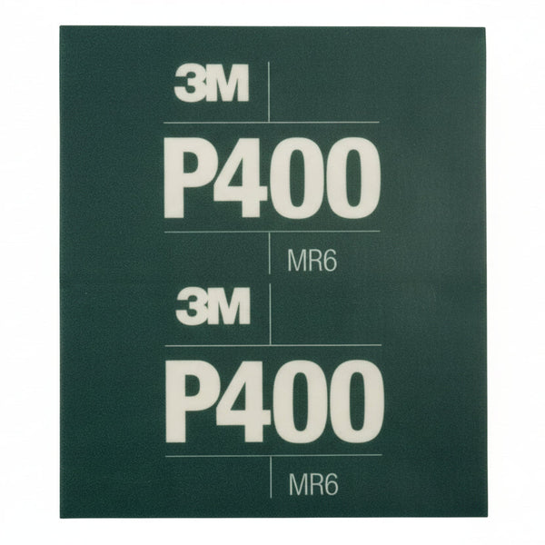 3M 34337 400 Grit Hookit Flexible Flexible Abrasive Sheet 5.5 in x 6.8 in