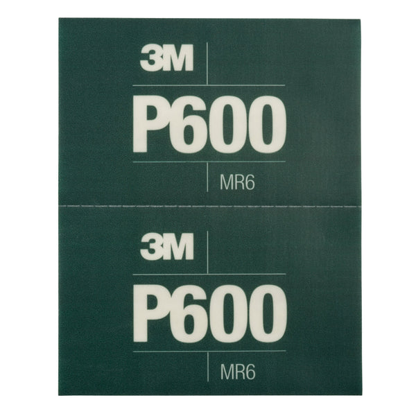 3M 34339 600 Grit Hookit Flexible Flexible Abrasive Sheet 5.5 in x 6.8 in