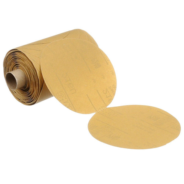 3M 49917 150 Grit Stikit Gold 216U Abrasive Disc Roll 6 in