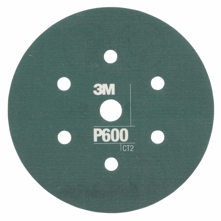 3M 34405 600 Grit Hookit Flexible Flexible Abrasive Disc 6 in