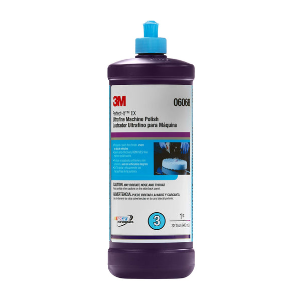 3M 06068 Perfect-It Ultrafine Machine Polish 1 Quart (32 fl oz)