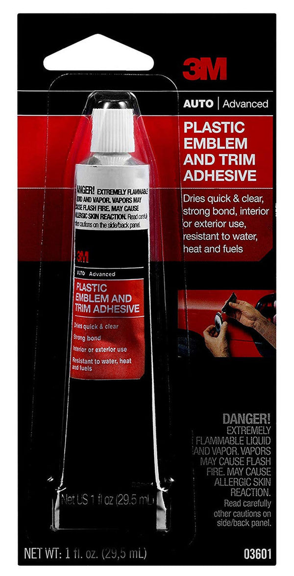 3M 3601 Plastic Emblem & Trim Emblem & Trim Adhesive Each