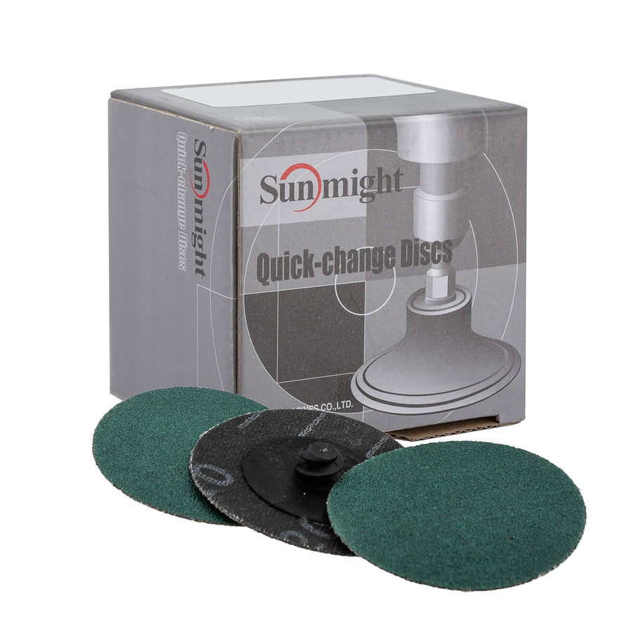 SUNMIGHT 00201 24 Grit Sanding Disc 2 in