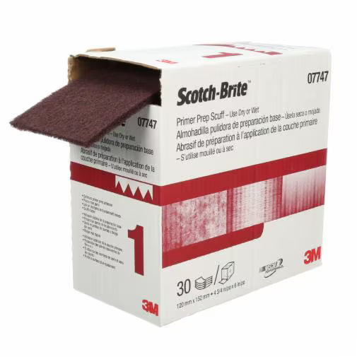 3M 07747 Scotch-Brite Primer Prep Scuff Roll 4.75 in x 15 ft