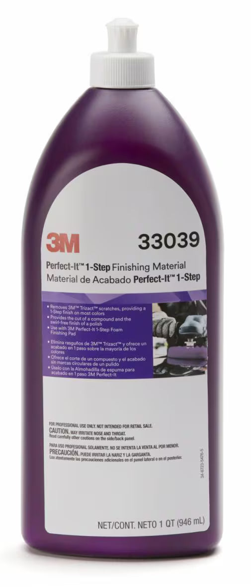 3M 33039 Perfect-It 1-Step 1-Step Finishing Compound 1 Quart