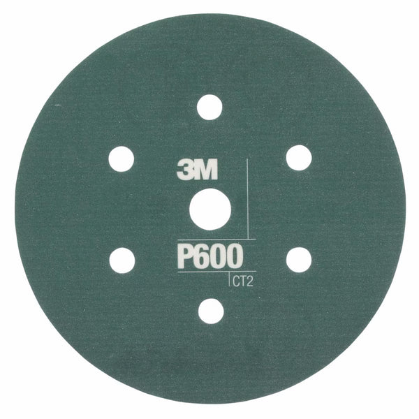 3M 34405 600 Grit Hookit Flexible Flexible Abrasive Disc 6 in
