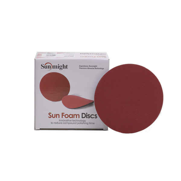 SUNMIGHT 96223 2000 Grit Sunfoam Sanding Disc 6 in