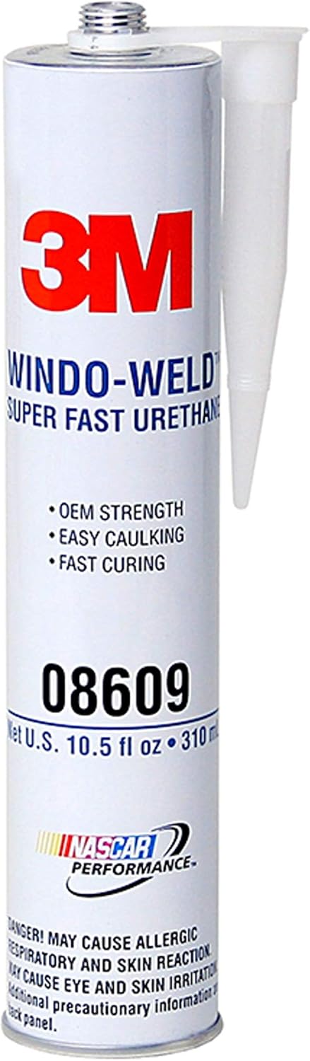 3M 08609 Window-Weld Auto Glass Urethane Adhesive 10.5 fl oz