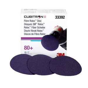 3M 33392 80 Grit Cubitron II Sanding Disc 3 in
