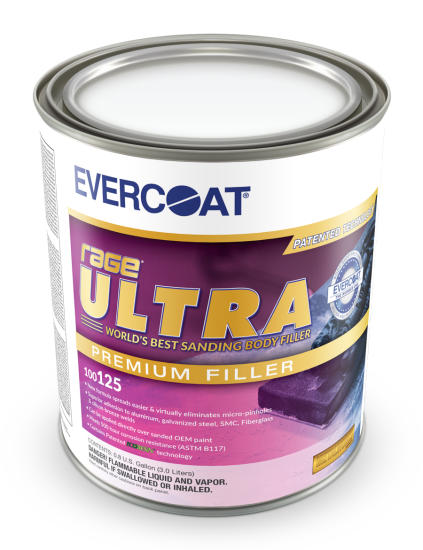 Evercoat 125 Rage Ultra Body Filler Gallon (0.8 gal / 3L)