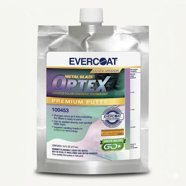 Evercoat 453 Metal Glaze Optex Glazing Putty 16 oz