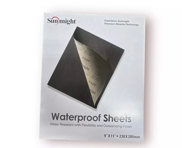 SUNMIGHT 08114 320 Grit Sanding Sheet 9 in